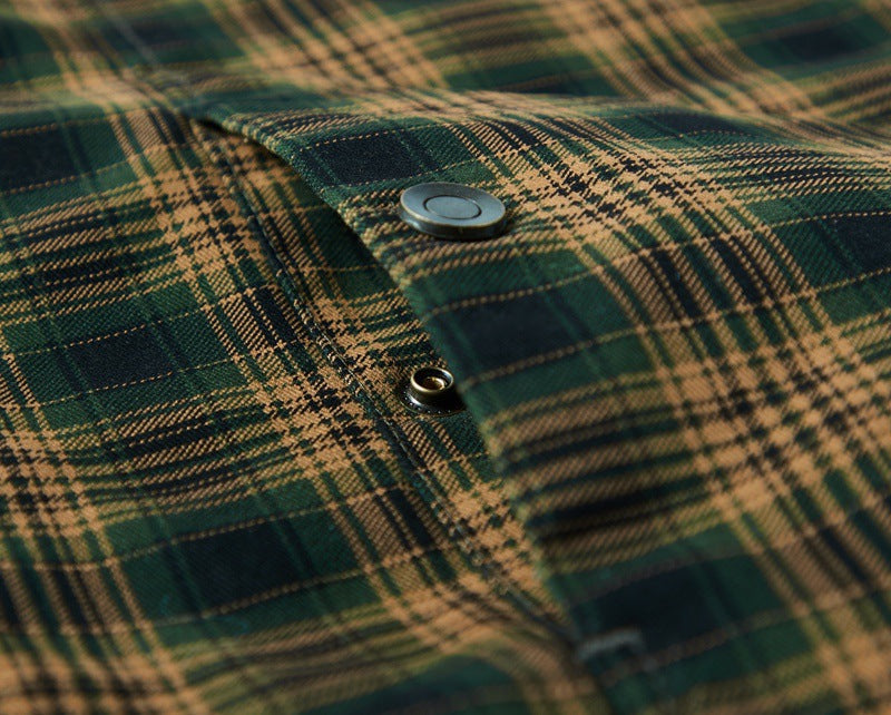 Men's Casual Button-Up Shirt Long Sleeve Collared Relaxed Fit Everyday Wear