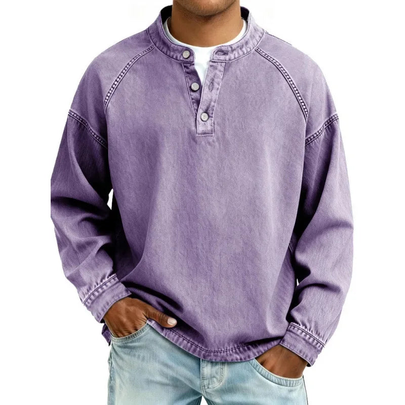 Men's Stylish Casual Button Shirt | Long Sleeve