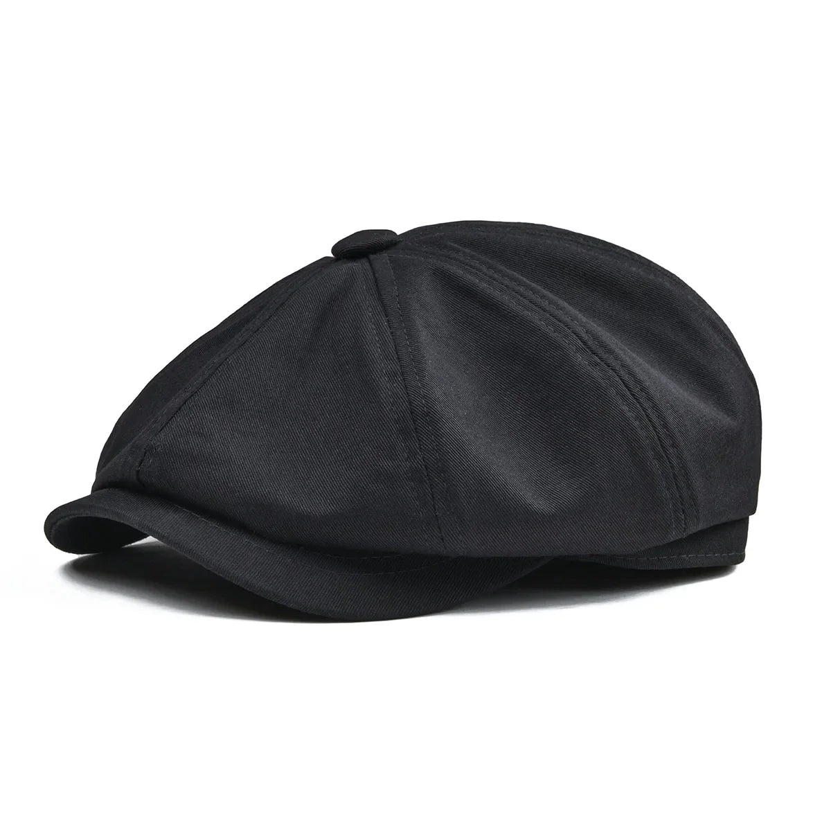 Men's Newsboy Cap Twill 8-Panel Flat Cap Baker Boy Classic Casual Everyday Vintage Outdoor Versatile Alfie