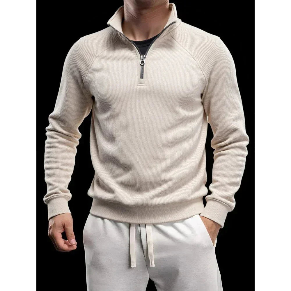 Men's Thermal Pullover Long Sleeve Crew Neck Casual Everyday Layering