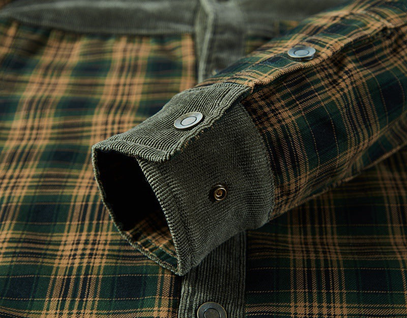 Men's Casual Button-Up Shirt Long Sleeve Collared Relaxed Fit Everyday Wear