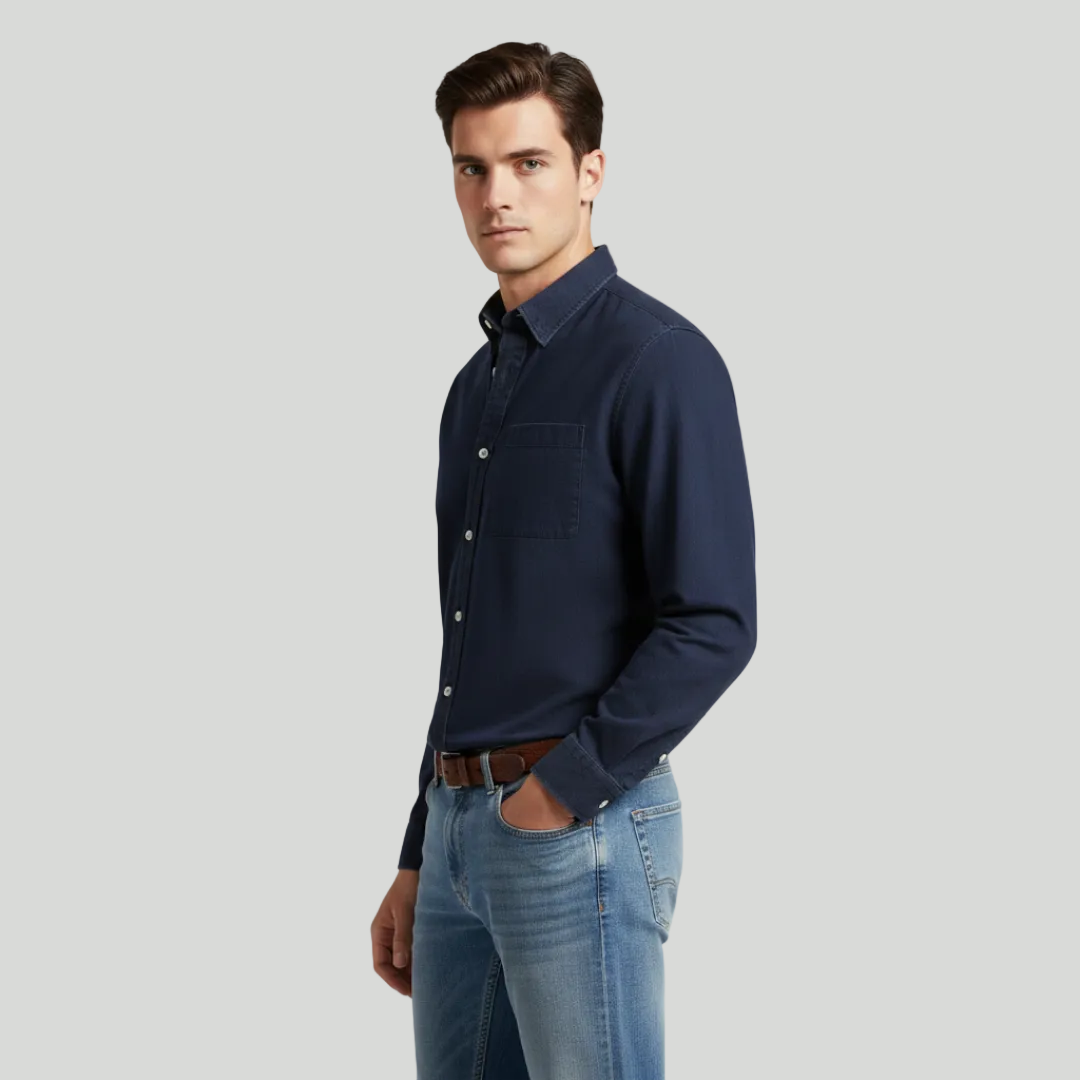 Men's Denim Blend Shirt