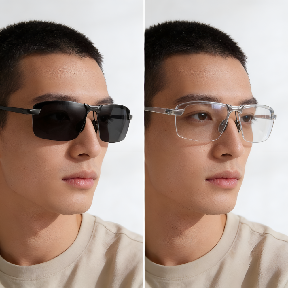 Men's Stylish Polarized Sunglasses | Photochromic Driving Eyewear