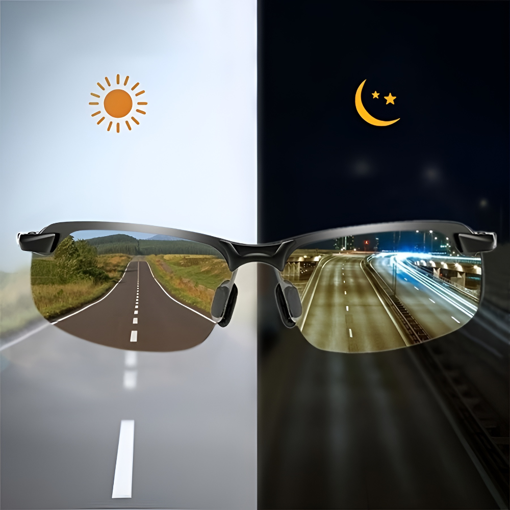 Men's Stylish Polarized Sunglasses | Photochromic Driving Eyewear