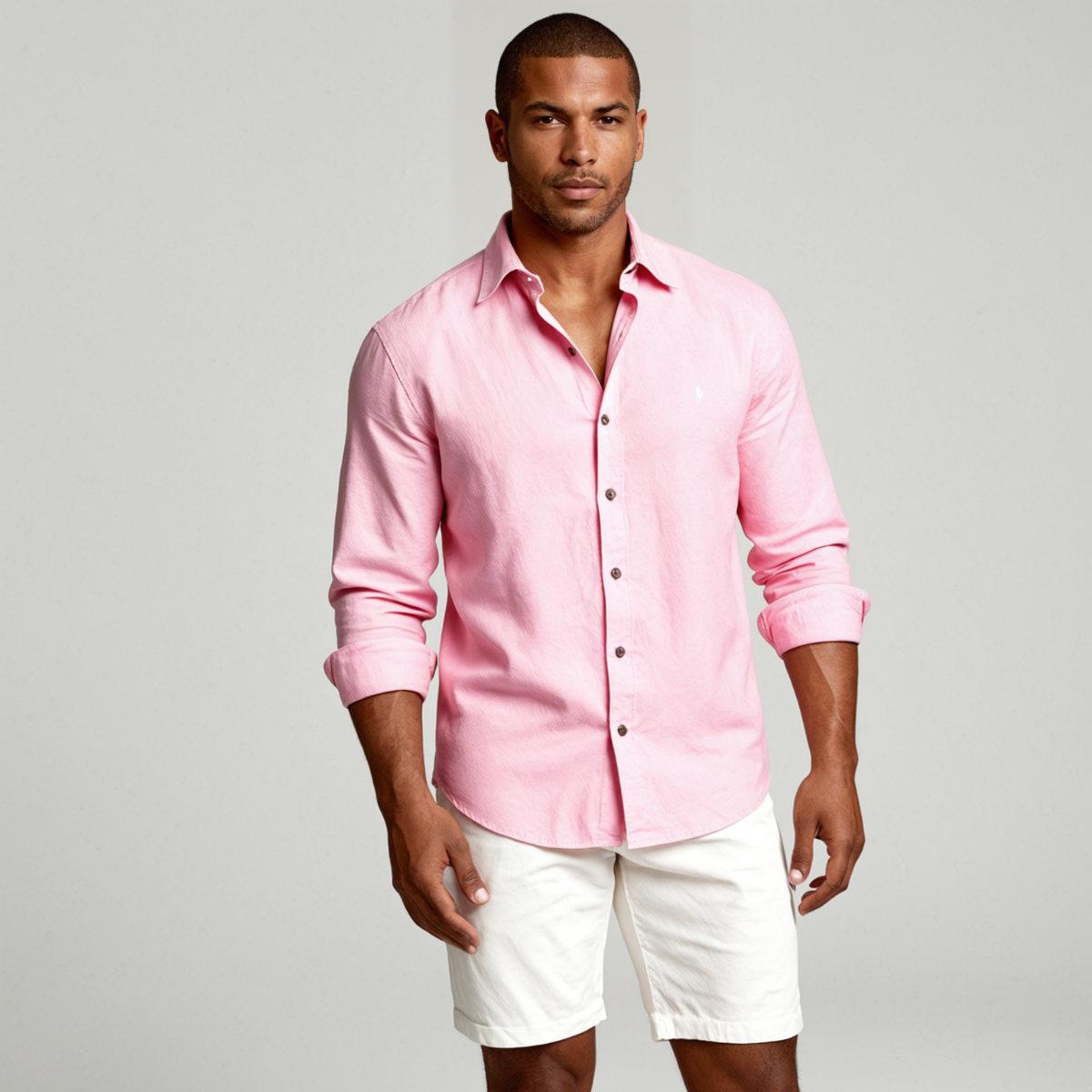 Men's Casual Long Sleeve Shirt | Vintage