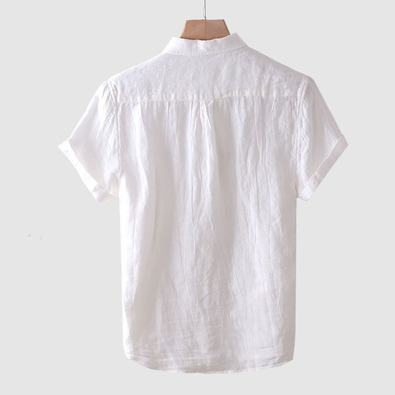 Men's Washed Linen Shirt