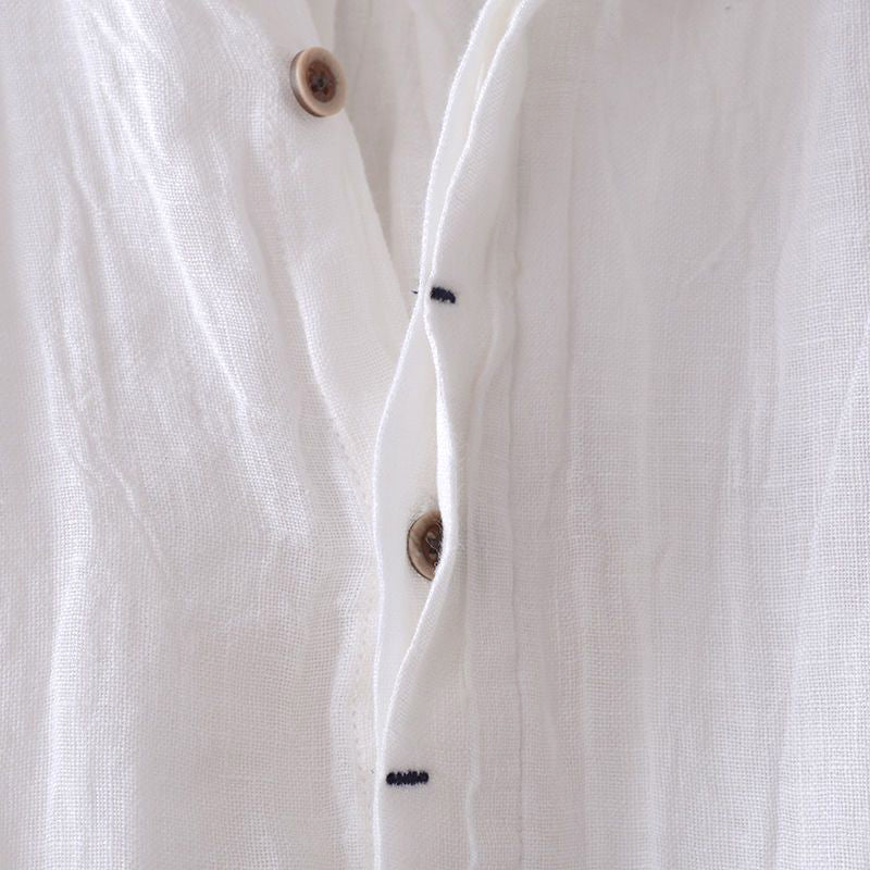 Men's Washed Linen Shirt