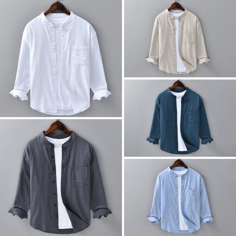 Men's Linen Blouse
