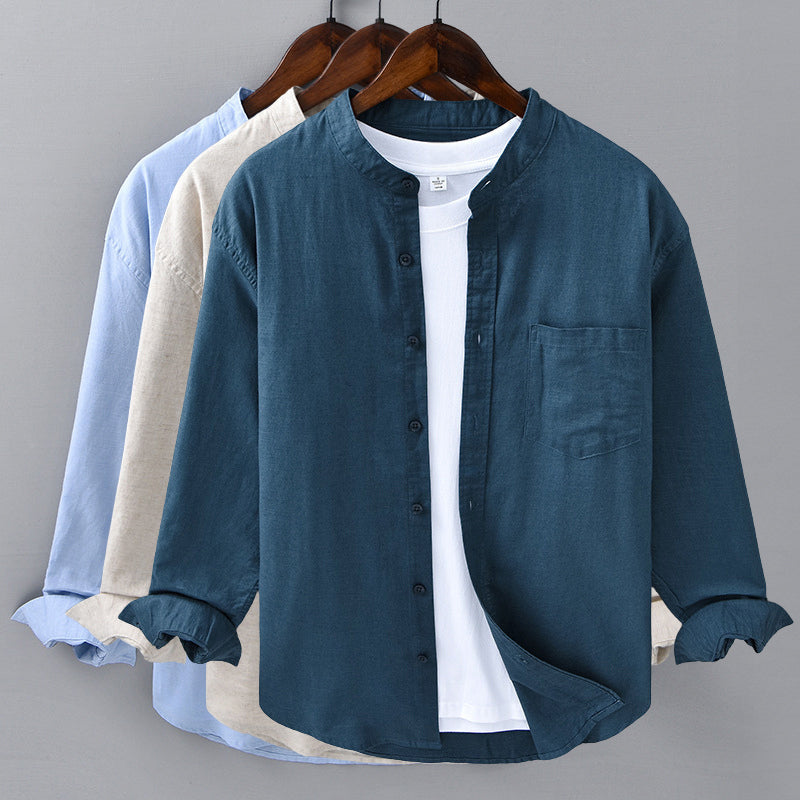 Men's Linen Blouse
