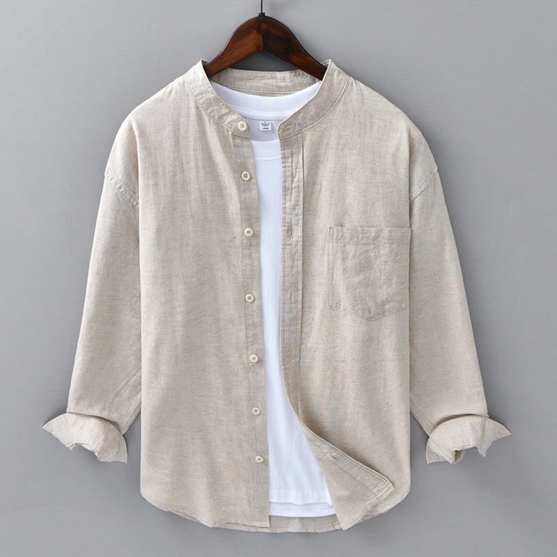 Men's Linen Blouse