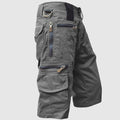 Men's Cargo Shorts Multi-Zip Utility Pockets