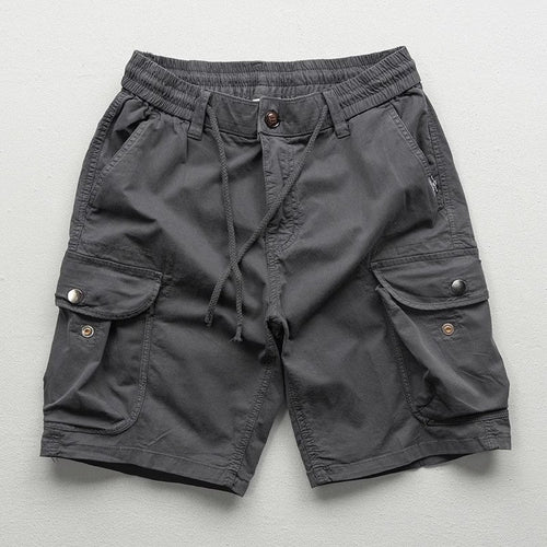Men's Cargo Drawstring Waist Shorts
