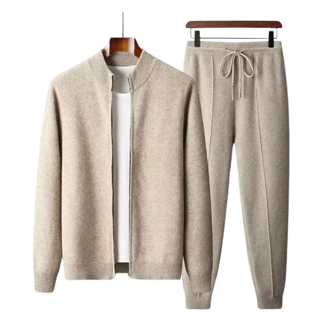 Men's Casual Tracksuit | Modern Wool