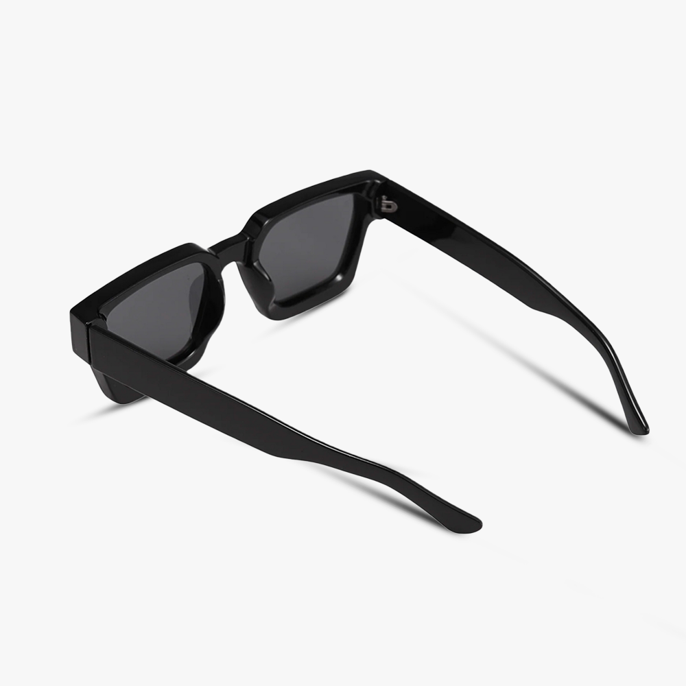 Men’s Stylish Gloss Black Sunglasses | Trendy