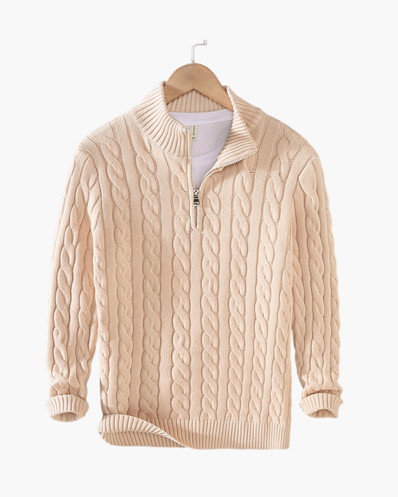 Men's Stylish Half Zip Sweater | Classic