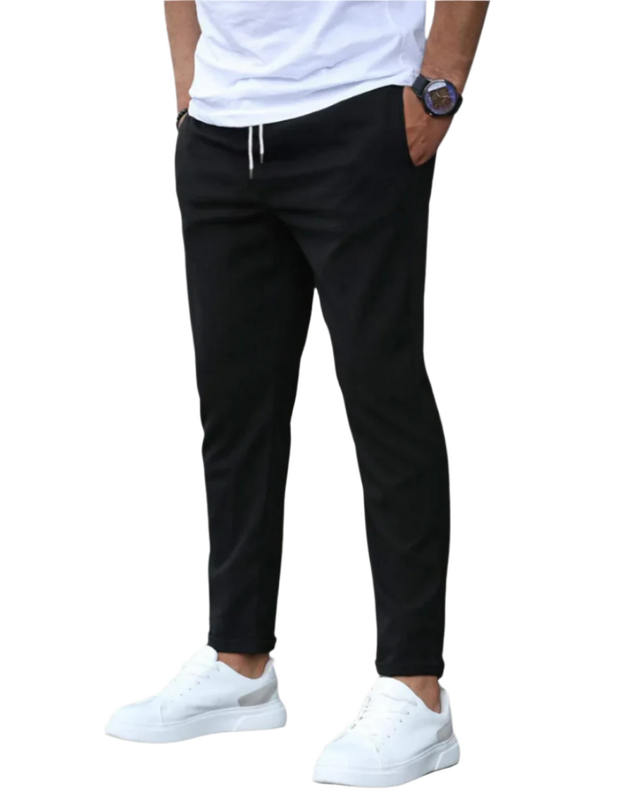 Men's Stretch Trousers Relaxed Fit Casual Everyday Versatile Wear