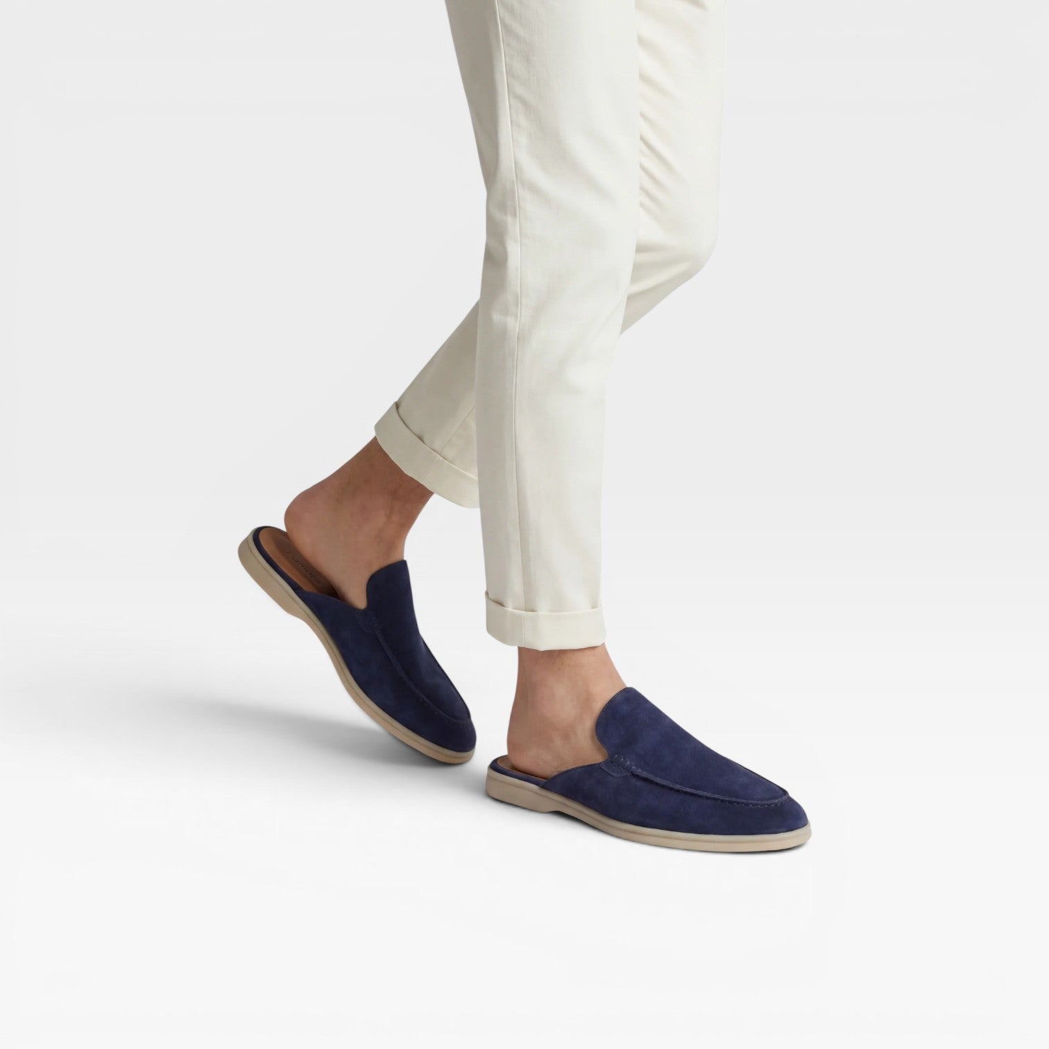 Men's Stylish Backless Mules | Casual Slip-On Loafers