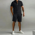 Men's Polo and Shorts Set