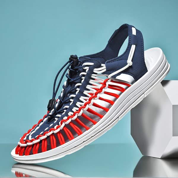 Men's Handwoven Summer Shoes | Casual Stylish Summer Footwear