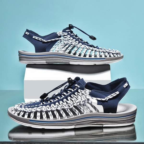 Men's Handwoven Summer Shoes | Casual Stylish Summer Footwear