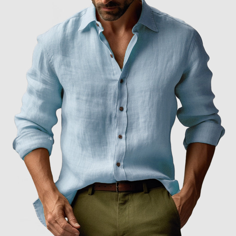 Men's Classic Button-Down Shirt | Long Sleeve