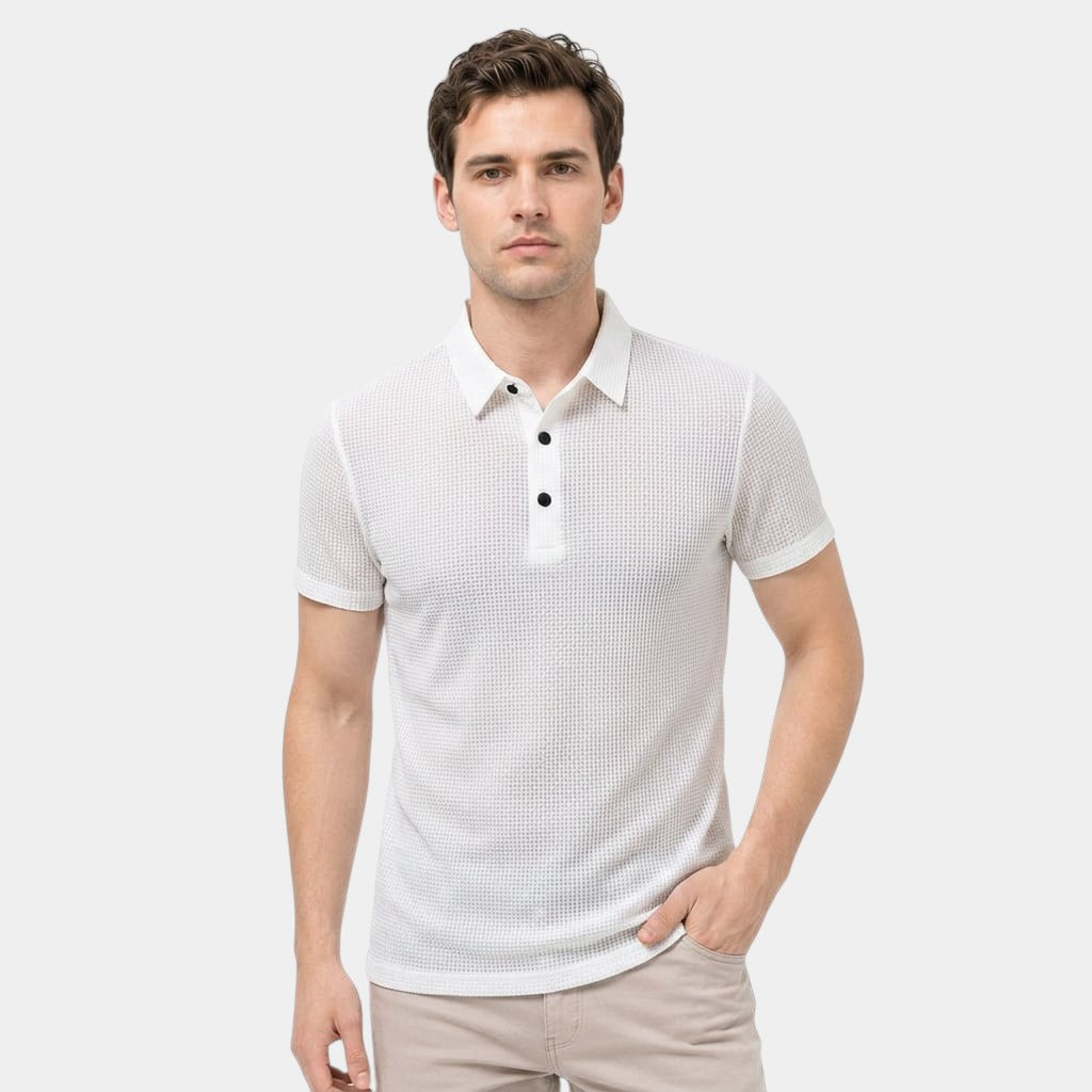 Men’s Polo Shirt Short Sleeve Summer