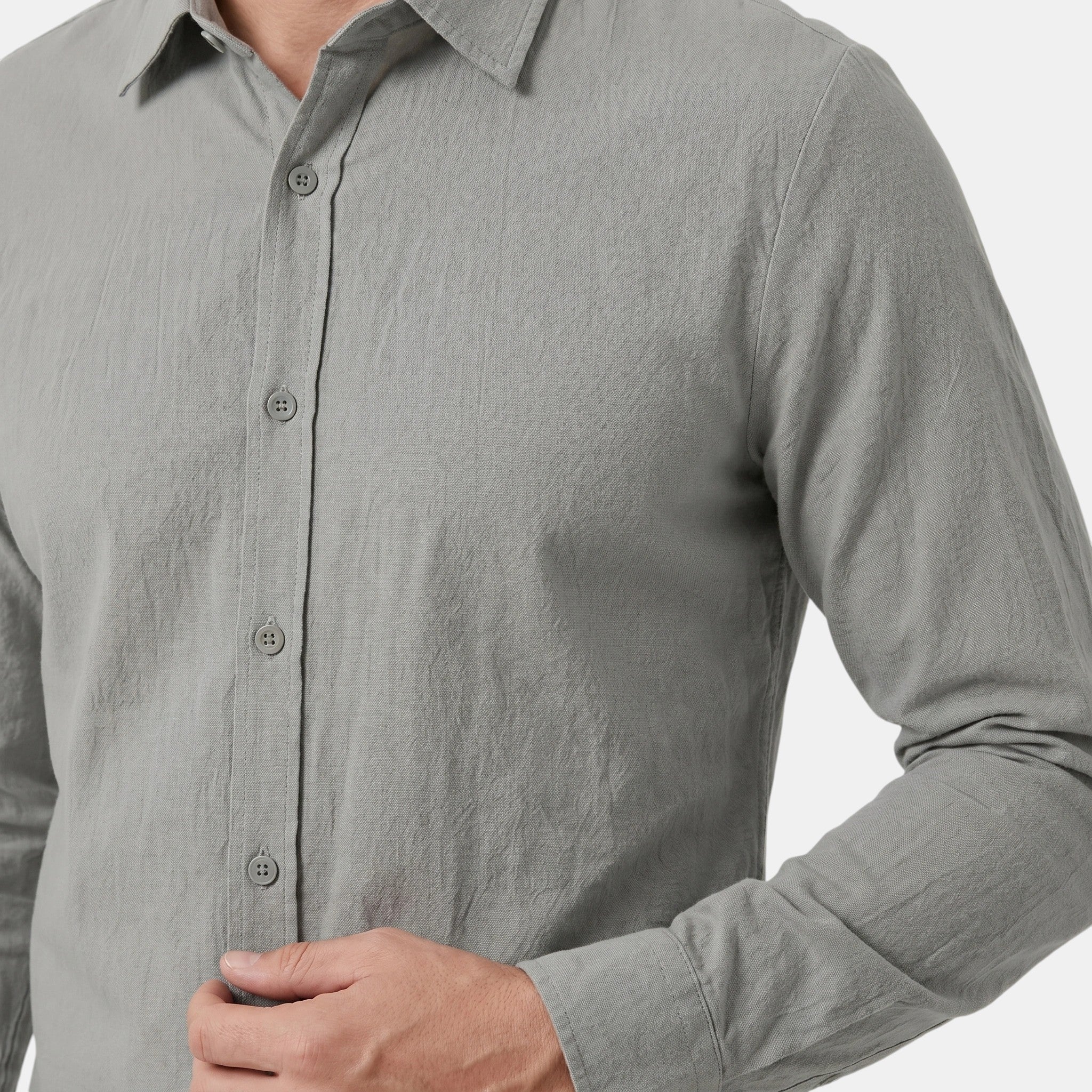 Men's Long Sleeve Blouse Shirt