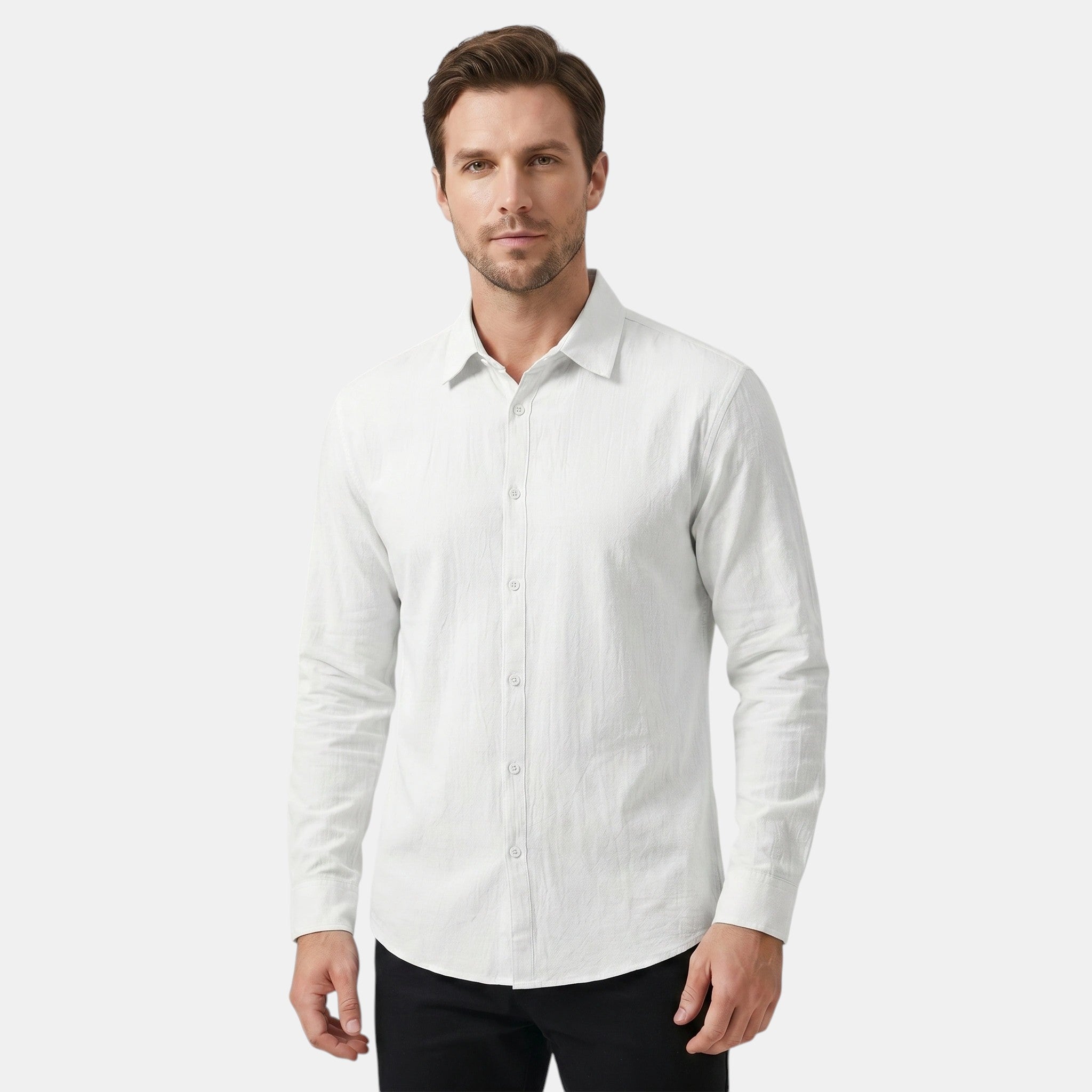 Men's Long Sleeve Blouse Shirt