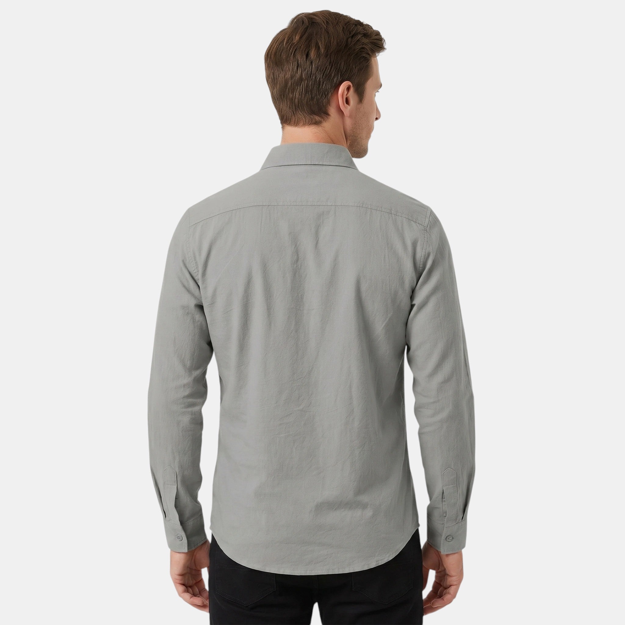 Men's Long Sleeve Blouse Shirt