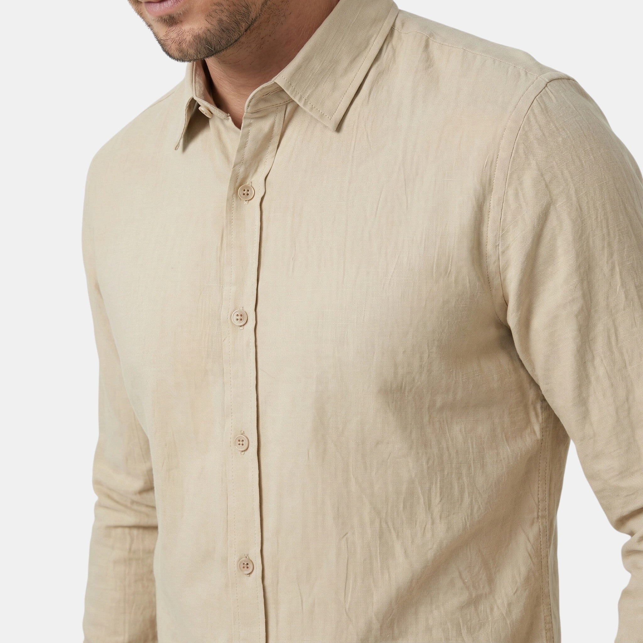 Men's Long Sleeve Blouse Shirt