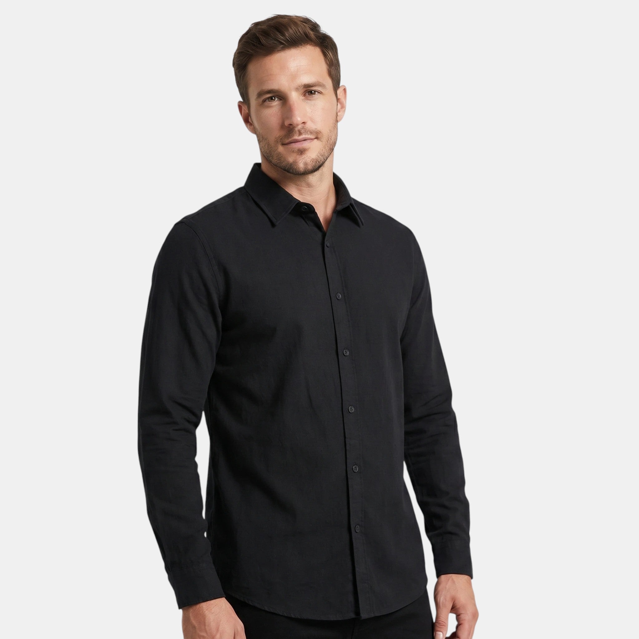 Men's Long Sleeve Blouse Shirt
