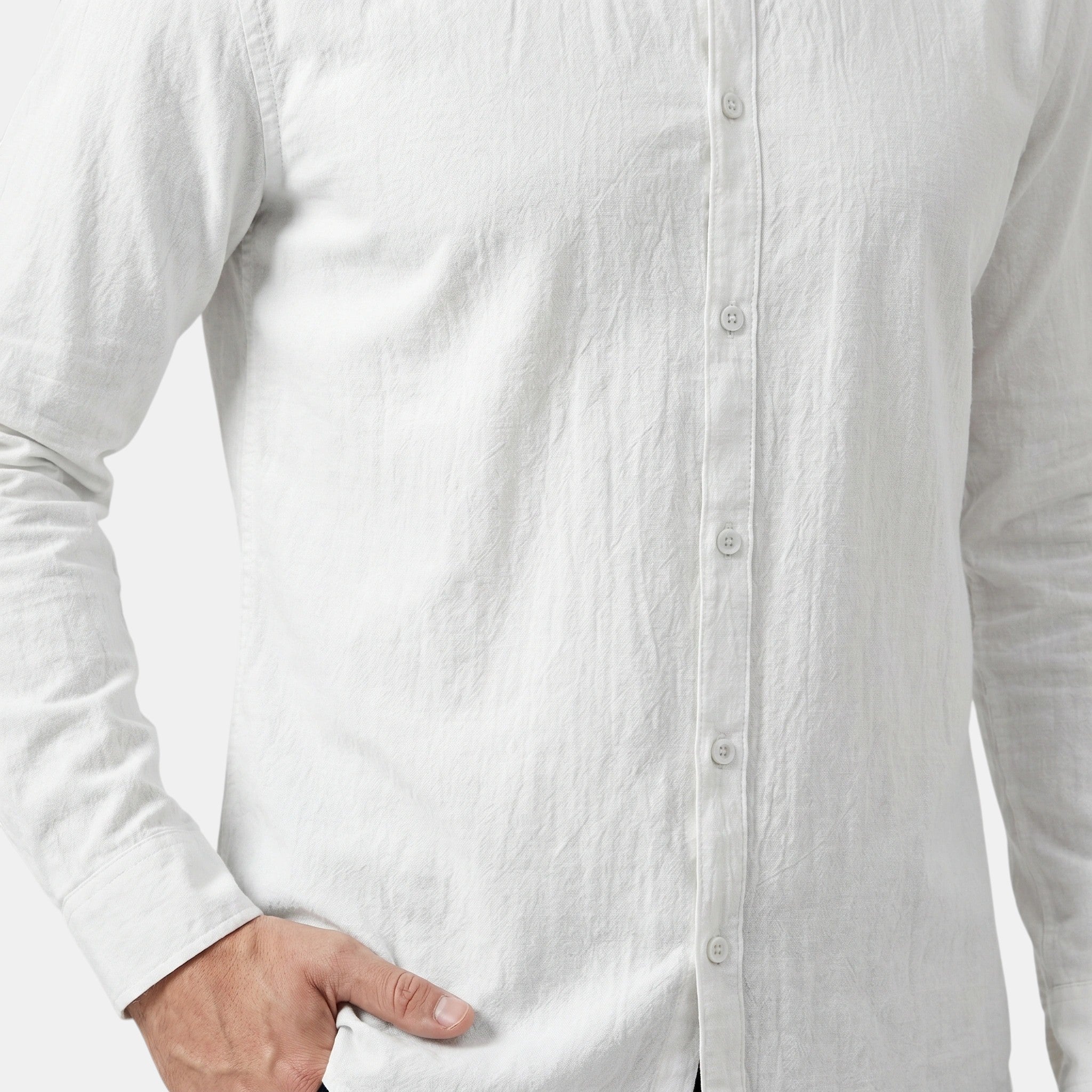 Men's Long Sleeve Blouse Shirt
