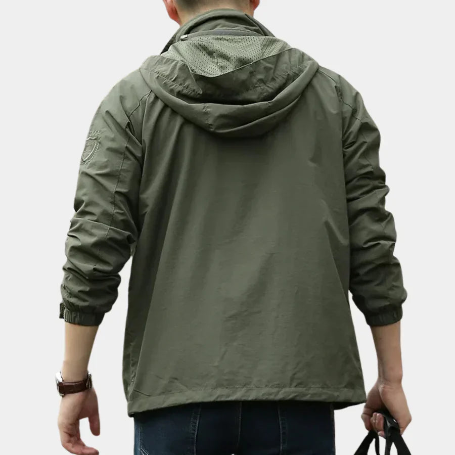 Men's Lightweight Cargo Jacket | Breathable