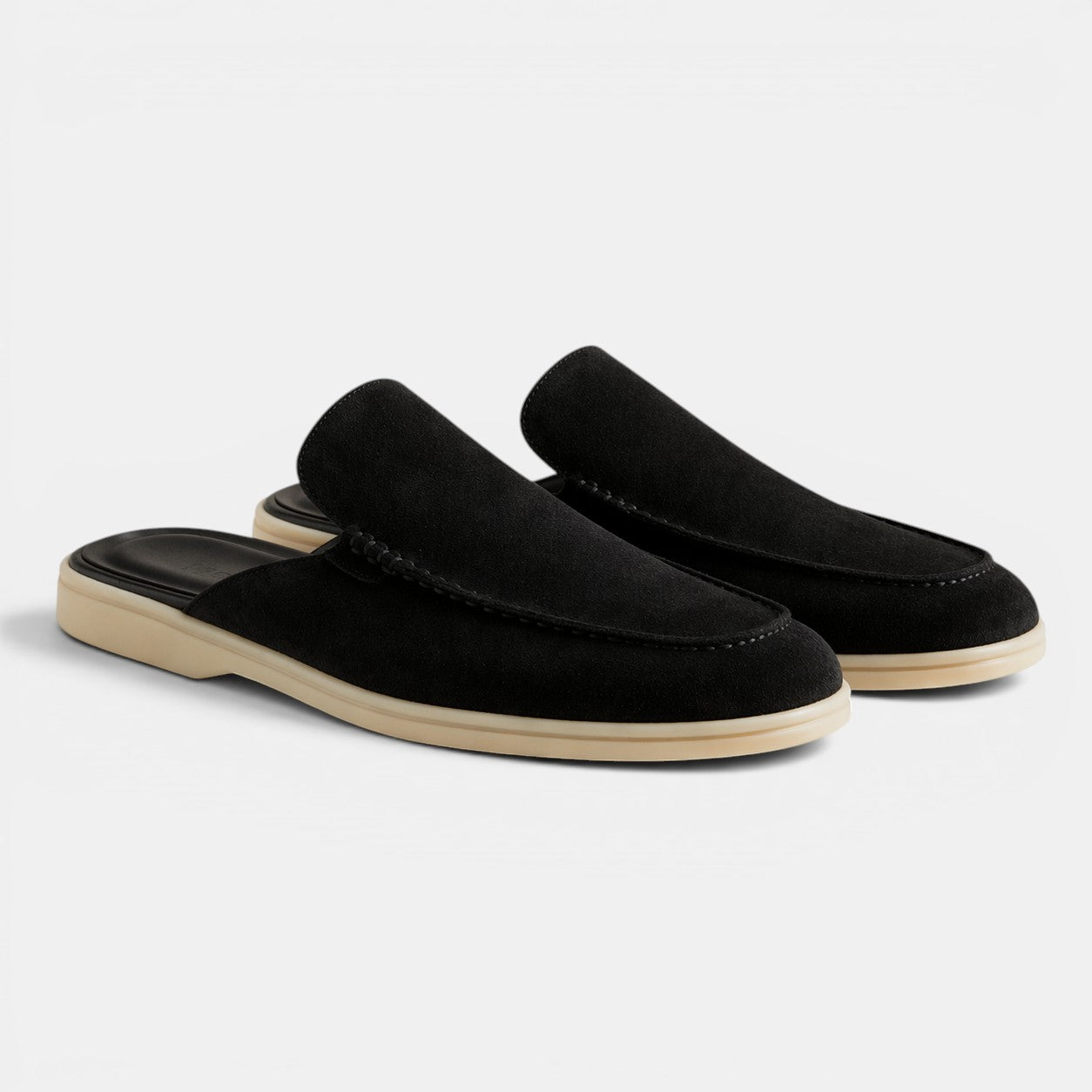 Men's Casual Suede Mules | Stylish