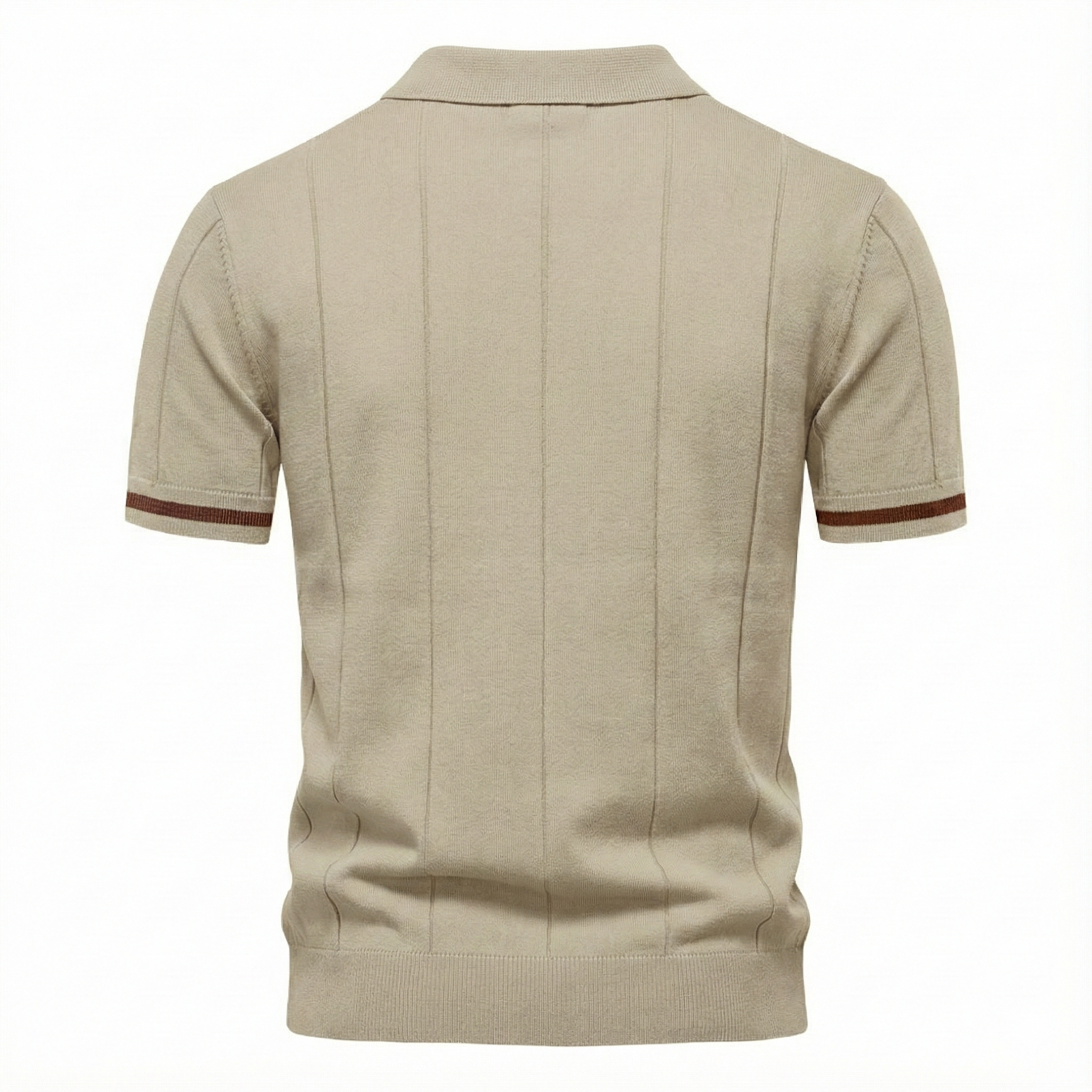 Men's Stylish Quarter-Zip Polo | Casual