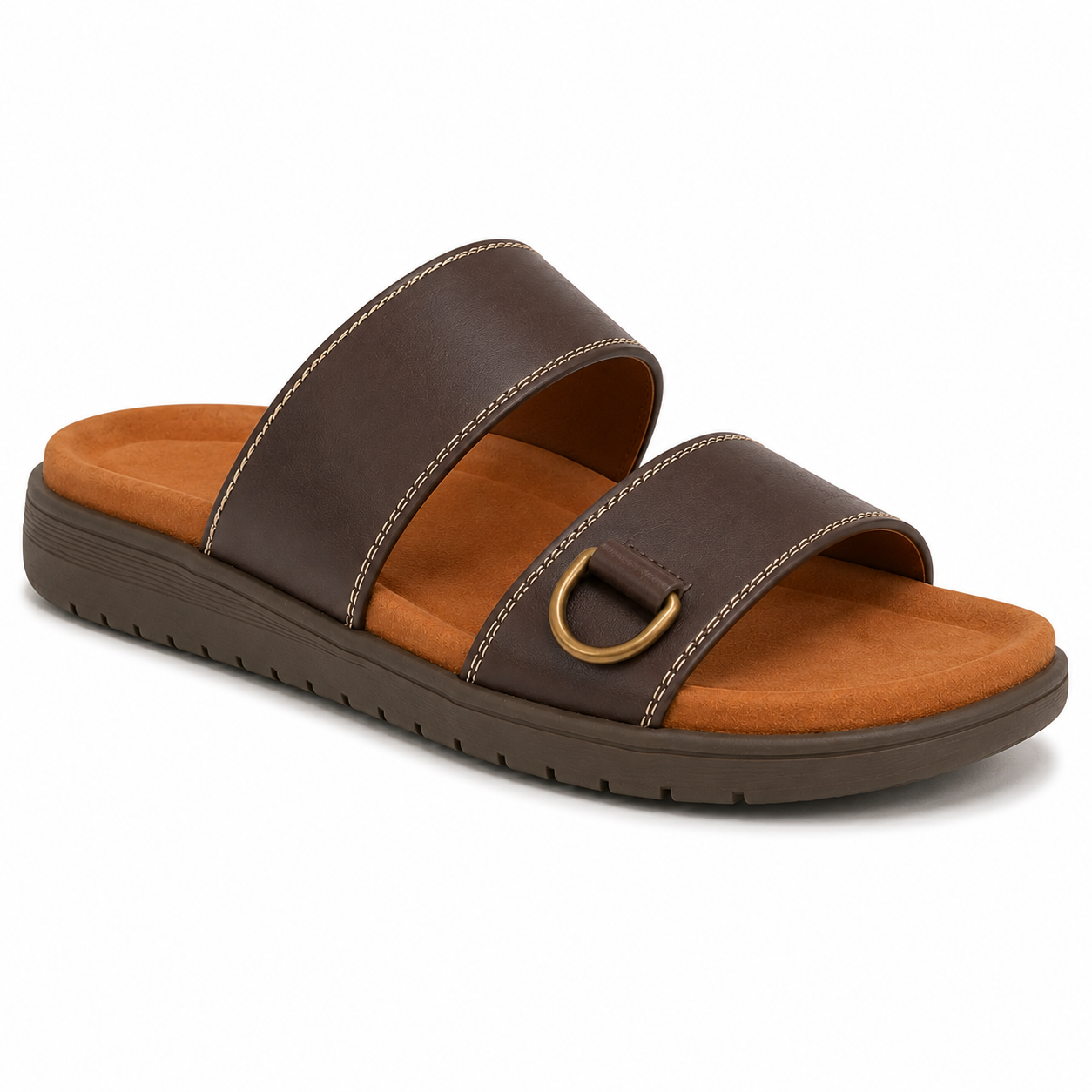 Men's Stylish Two-Strap Sandals | Casual Comfort
