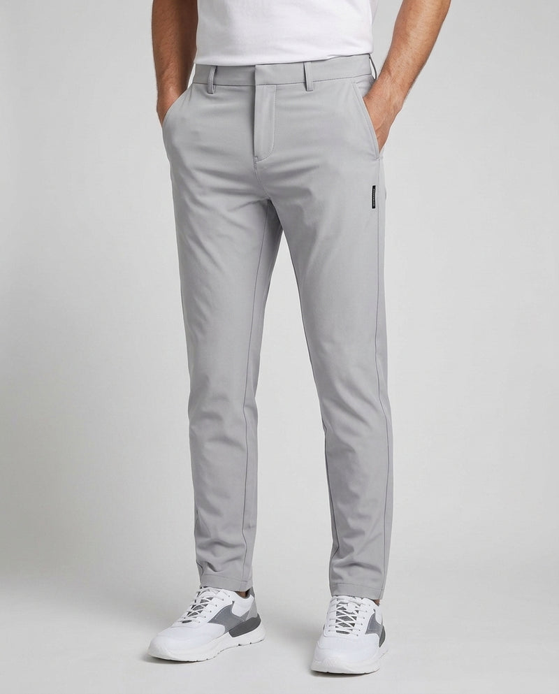 Men's Slim Fit Stretch Casual Trousers Comfortable Everyday Versatile Stylish