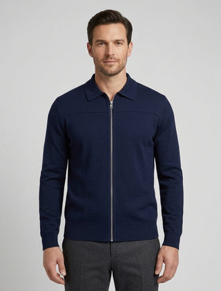 Men's Stand Collar Gilet Full Zip Layering Casual Everyday - Front [Lystr 6ad8a5e012cc3a36a9cfcd55:front]