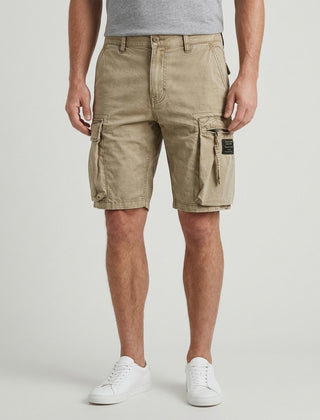 Men's Casual Cargo Shorts Drawstring Lightweight Versatile Outdoor Adventure - Front [Lystr 6ad9dd049c0f599a3b456a1d:front]