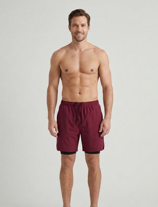 Men's Active Shorts Functional Quick-Dry Elastic Waist Drawstring Mesh Sport Gym Training Running Everyday Athletic Flint - Front [Lystr 6ad9ddc99c0f599a3b456a1f:front]