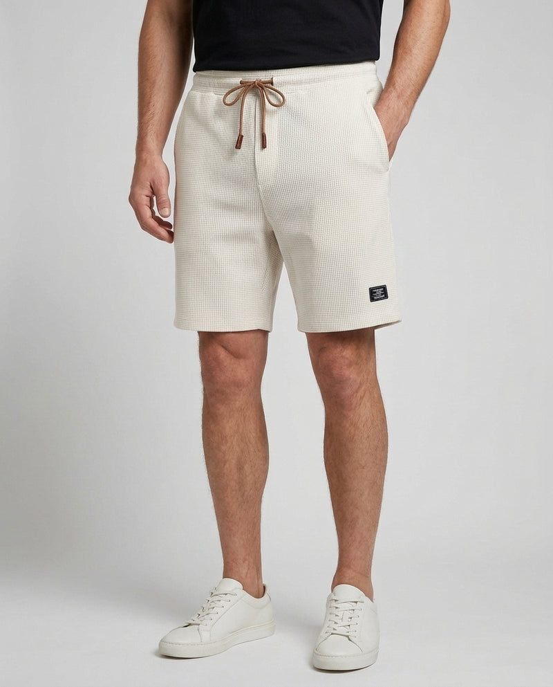 Men's Casual Shorts Relaxed Fit Drawstring Elastic Waist Everyday Beach Holiday Loungewear Chino Deacon