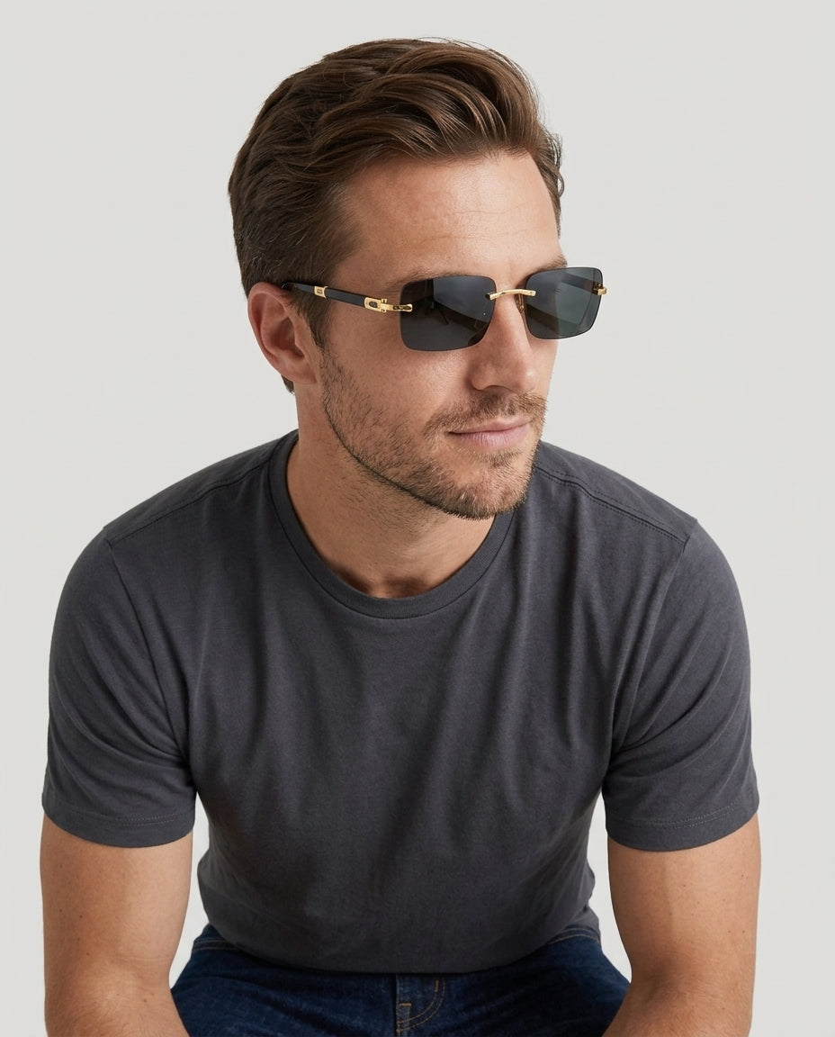 Men's Vintage Sunglasses Full-Rim Tinted Lens Retro Fashion Casual Beach Holiday Everyday Driving - Front [Lystr 6ad9ea795bbfaadb16b04668:front]