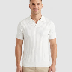 Men's Casual Polo Shirt Short-Sleeve Collared Relaxed Fit Everyday Wear - Front [Lystr 6adf50446960e74b6ead1a36:front]
