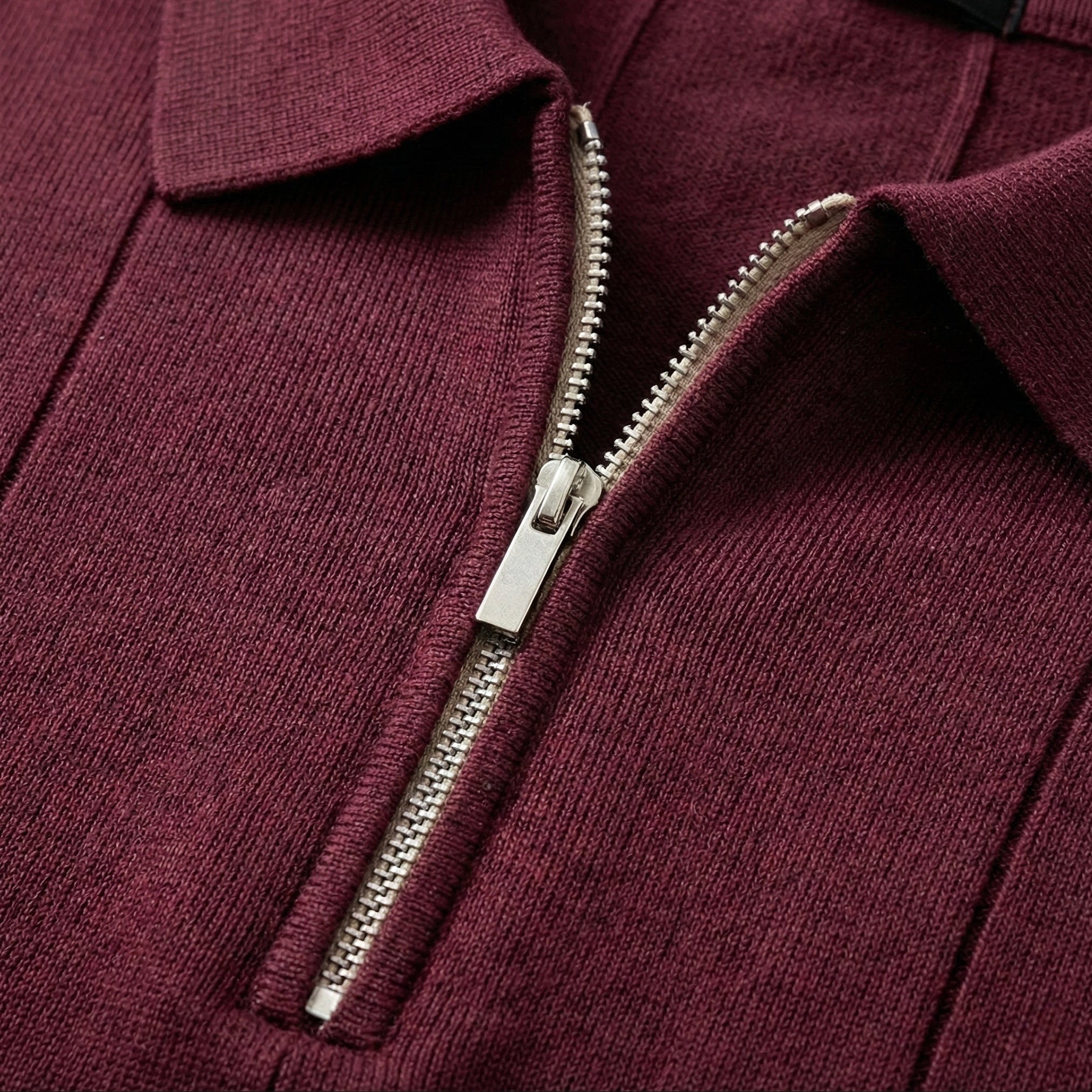 Men's Stylish Quarter-Zip Polo | Casual