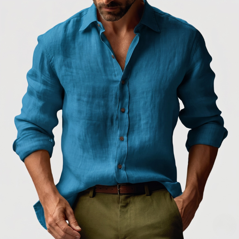 Men's Classic Button-Down Shirt | Long Sleeve