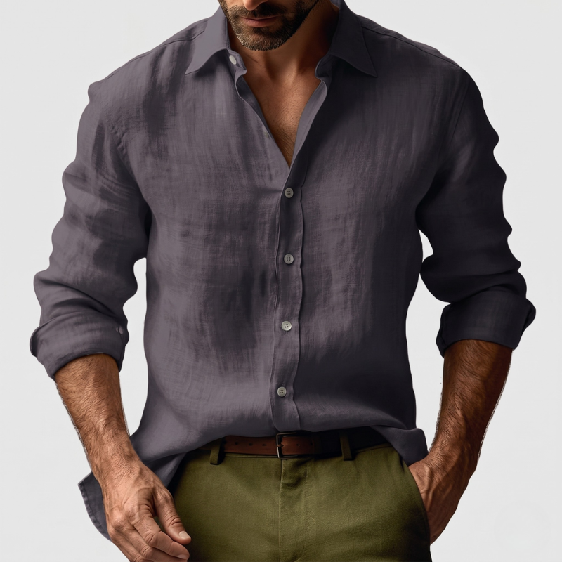 Men's Classic Button-Down Shirt | Long Sleeve