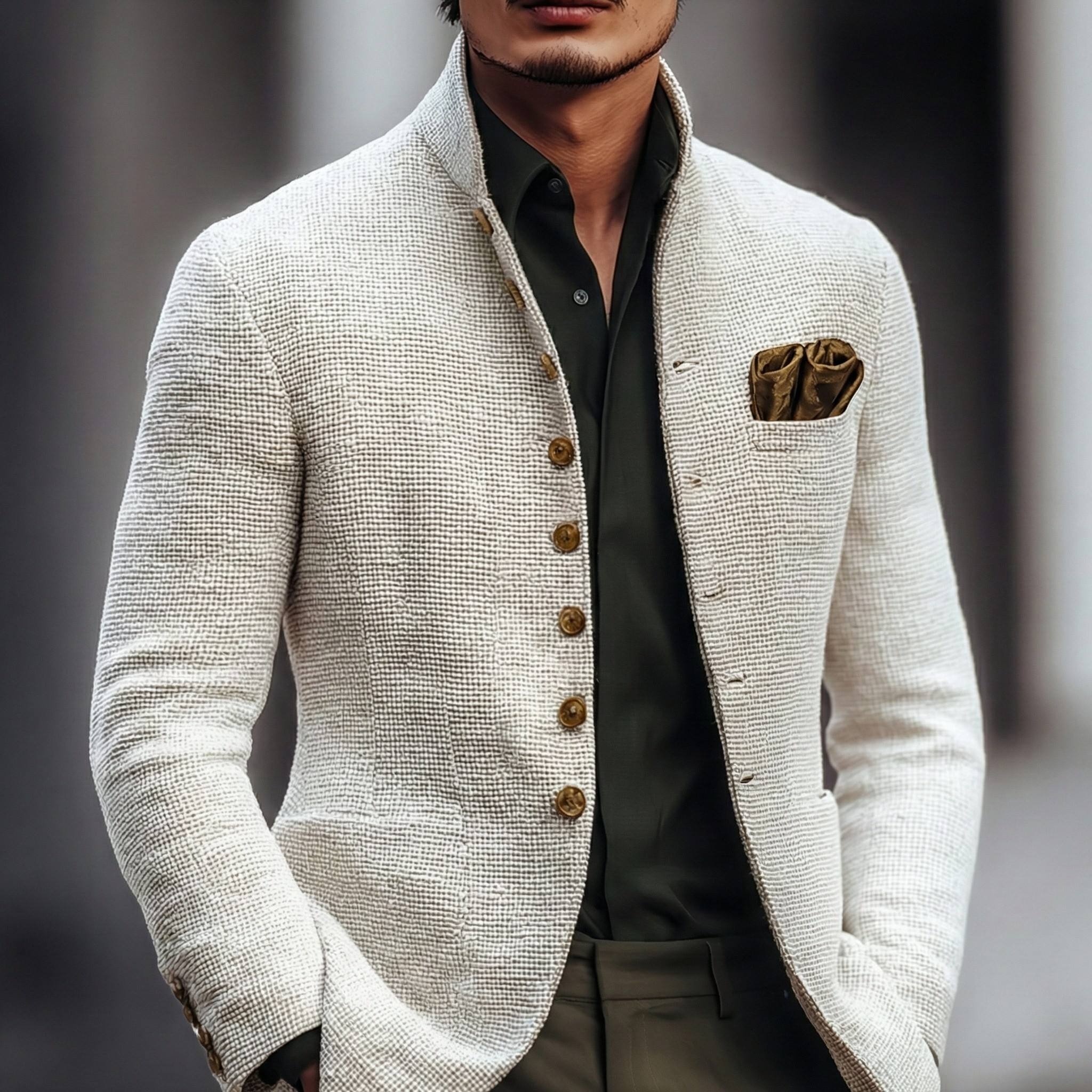 Men's Classic Refined Cardigan | Elegant