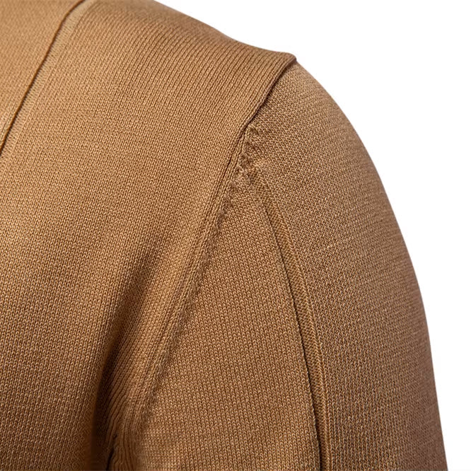 Men's Stylish Quarter-Zip Polo | Casual