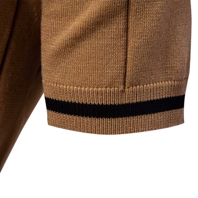 Men's Stylish Quarter-Zip Polo | Casual