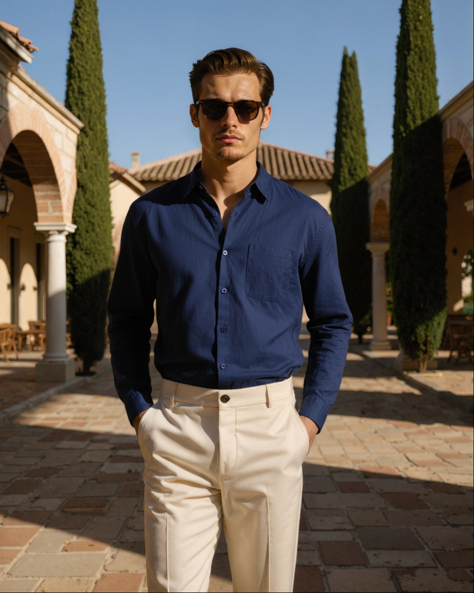 Men's Casual Button-Up Shirt | Classic